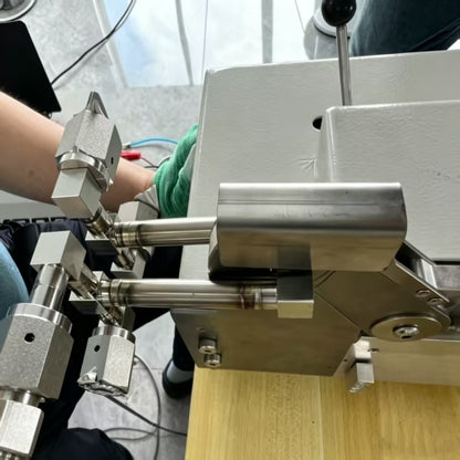 Micro Orbital Welding Automatic Desktop TIG Welder Table Semiconductor Photovoltaic Nuclear Power Industries Tubes Orbits Pipe