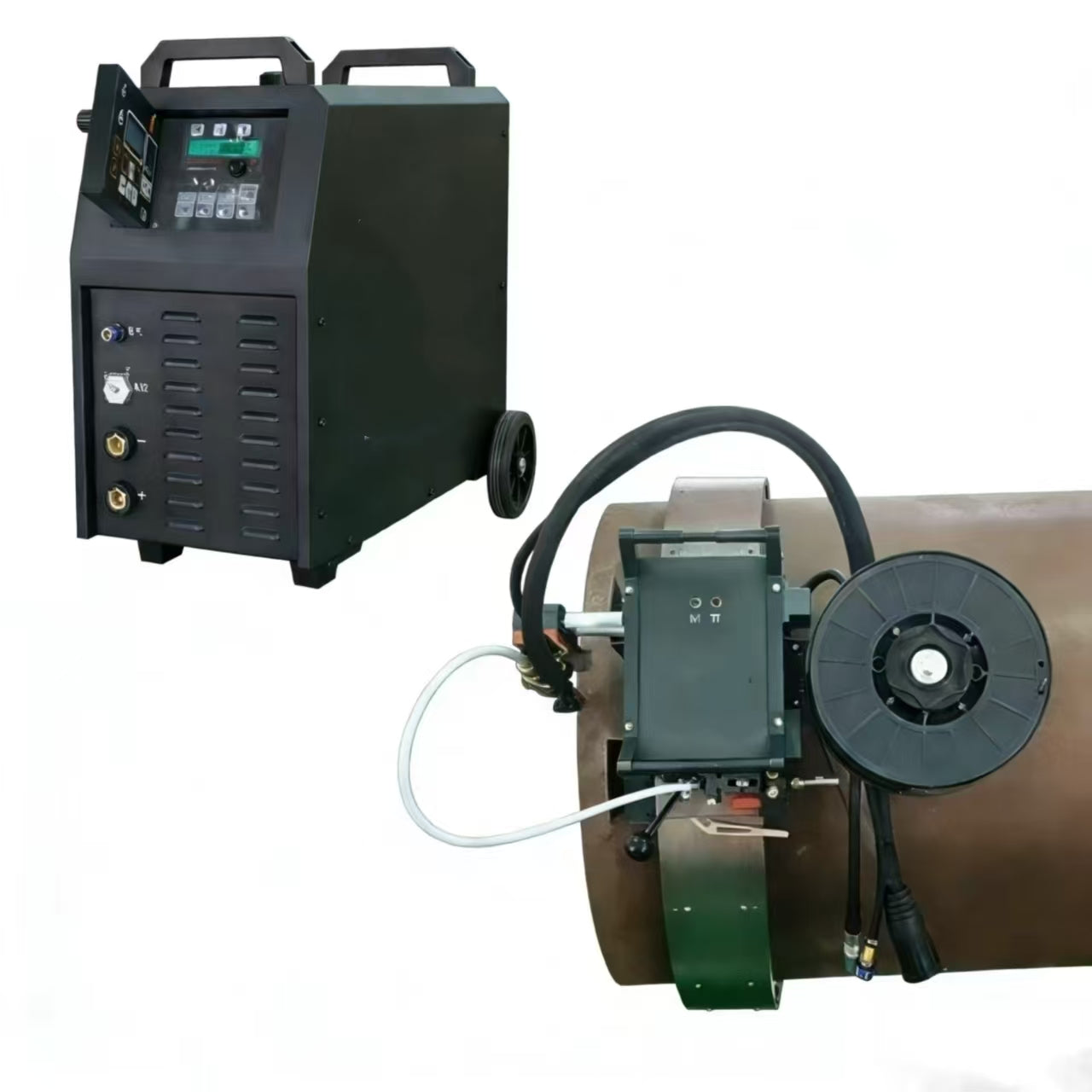G168 orbital welding system KEMPPI full-digital power control system with 5-inch wireless WiFi color touchscreen remote control, 690×320×830mm